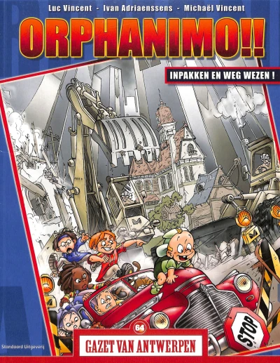 Cover of Orphanimo!!: Inpakken en weg wezen!