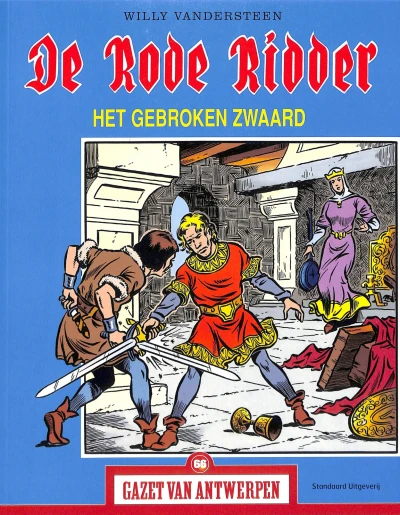 Cover of De Rode Ridder: Het gebroken zwaard