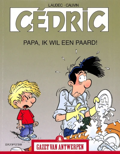 Cover of Cédric: Papa, ik wil een paard!