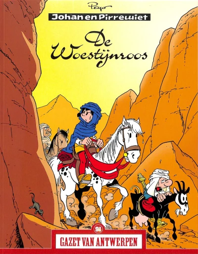 Cover of Johan en Pirrewiet: De woestijnroos