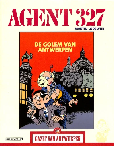 Cover of Agent 327: De golem van Antwerpen