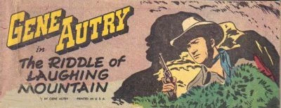 Cover of Gene Autry in the Riddle of the Laughing Mountain