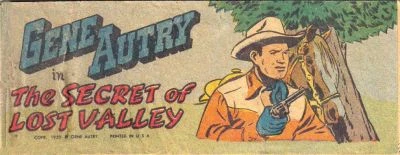Cover of Gene Autry in The Secret of Lost Valley