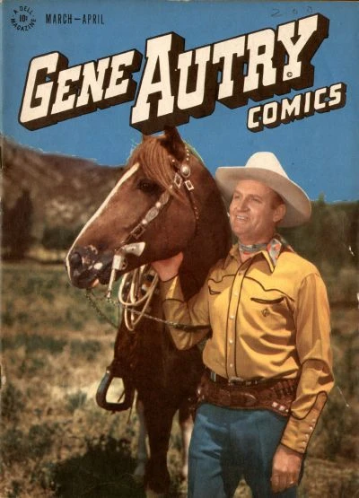 Cover of Gene Autry and the Laughing Gunman; The Gold Bell; The Wonder Horse