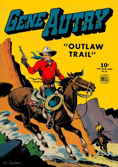 Cover of Gene Autry in Outlaw Trail
