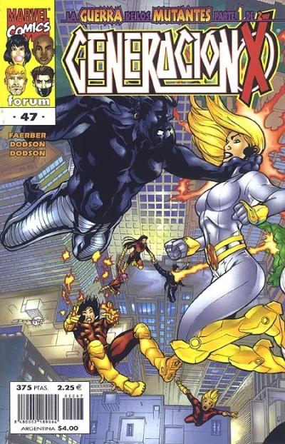 Cover of La guerra de los mutantes Parte I: Divididos pereceremos