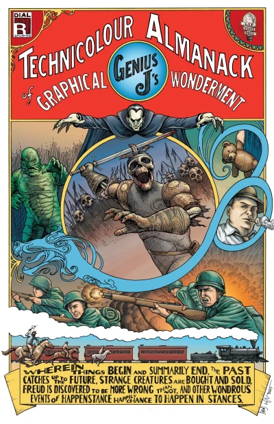 Cover of Vol. 1: Genius J's Technicolour Almanack of Graphical Wonderment