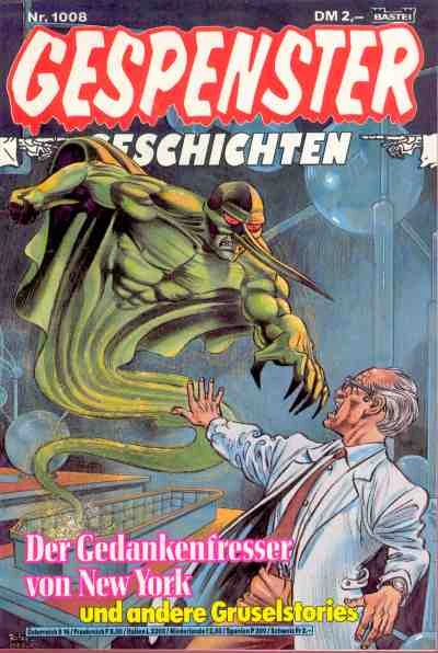Cover of Der Gedankenfresser von New York