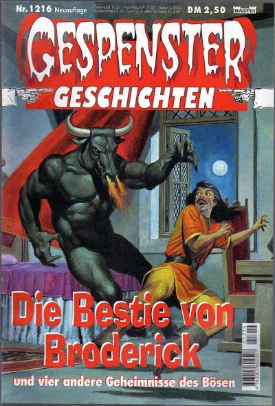 Cover of Die Bestie von Broderick