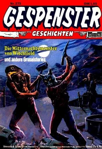 Cover of Die Mitternachtsmonster von Witchfield