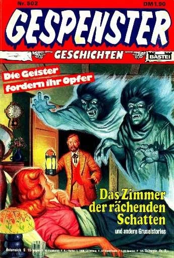 Cover of Das Zimmer der rächenden Schatten