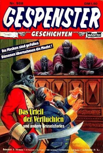 Cover of Das Urteil der Verfluchten