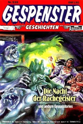 Cover of Die Nacht der Rachegeister