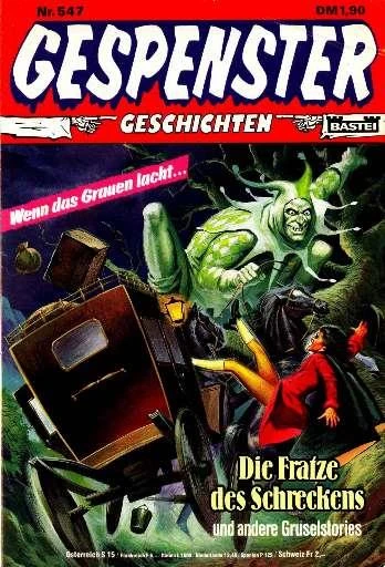 Cover of Die Fratze des Schreckens