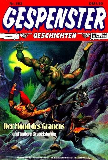 Cover of Der Mond des Grauens
