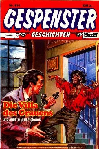 Cover of Die Villa des Grauens
