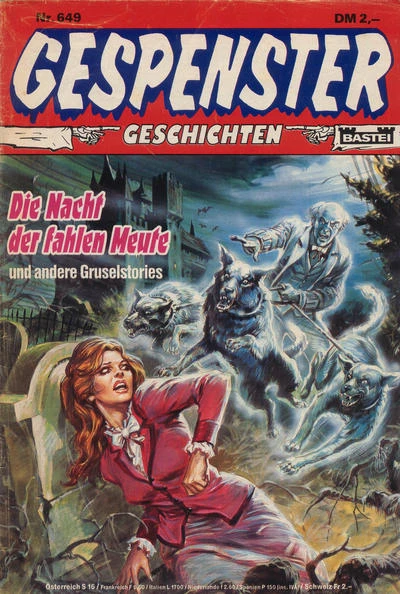 Cover of Die Nacht der fahlen Meute