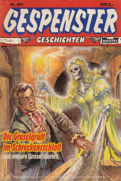 Cover of Die Gruselgruft im Schreckensschloss