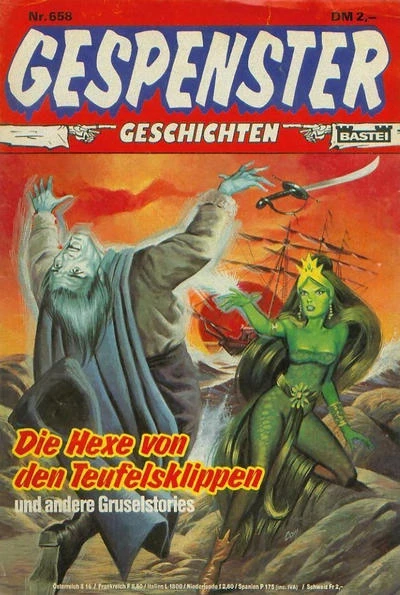 Cover of Die Hexe von den Teufelsklippen