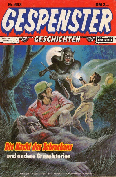 Cover of Die Nacht des Schreckens