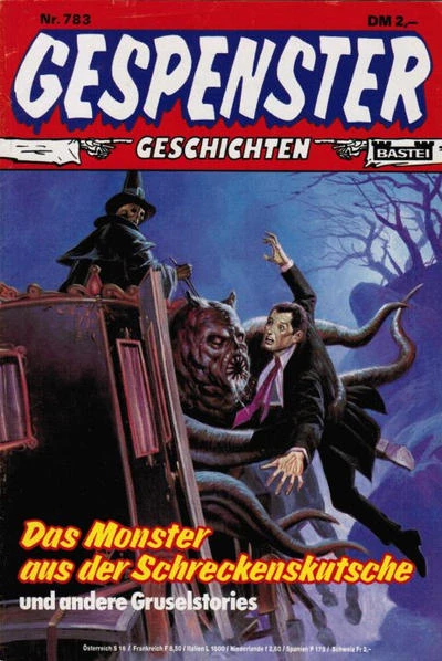Cover of Das Monster aus der Schreckenskutsche