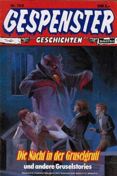 Cover of Die Nacht in der Gruselgruft