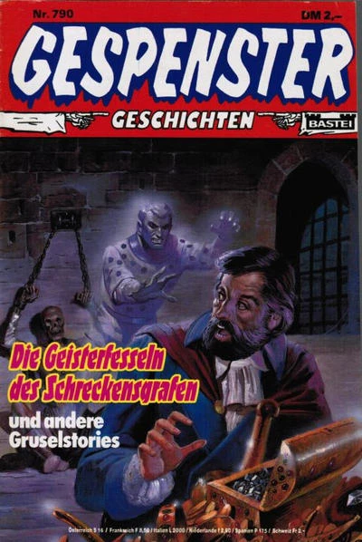 Cover of Die Geisterfesseln des Schreckensgrafen