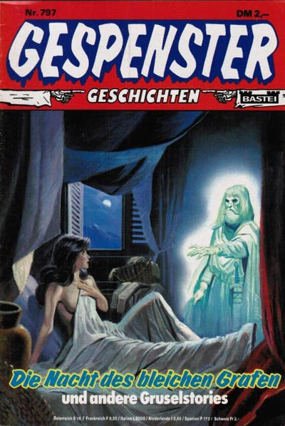 Cover of Die Nacht des bleichen Graten