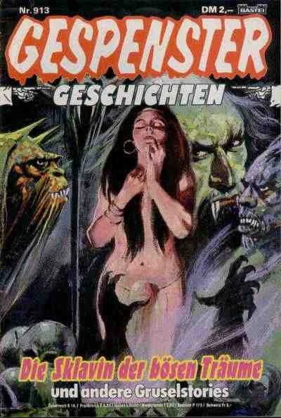 Cover of Die Sklavin der bösen Träume