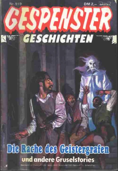 Cover of Die Rache des Geistergrafen
