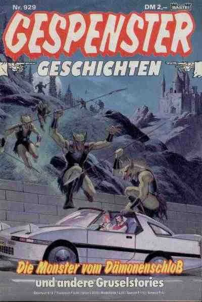 Cover of Das Monster vom Dämonenschloß