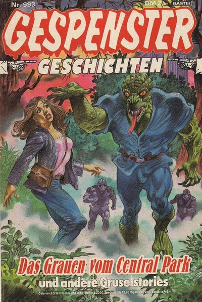 Cover of Das Grauen vom Central Park