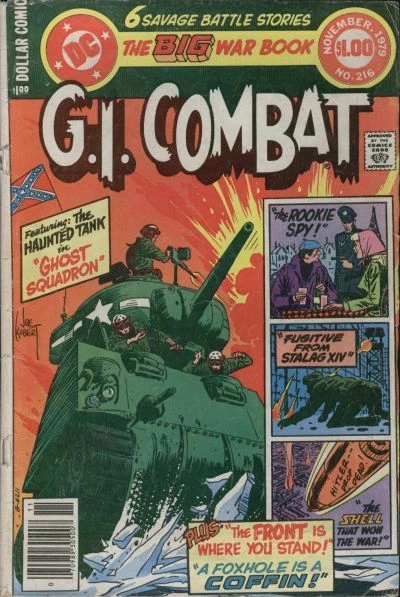 Cover of Ghost Squadron / A Foxhole is a Coffin / The Front is Where You Stand / Rookie Spy / Fugative From Stalag XIV / The Shell that Won the War