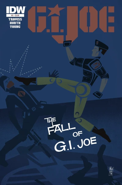 Cover of The Fall of G.I. Joe Part Five