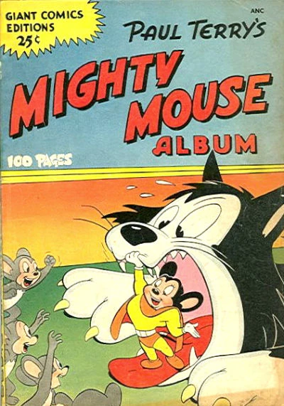 Cover of Paul Terry's Mighty Mouse Album