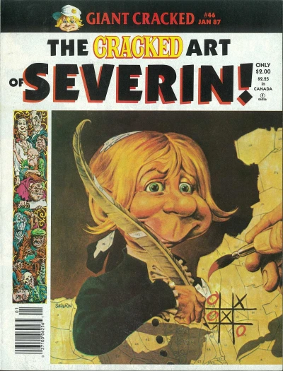 Cover of The Cracked art of Severin!