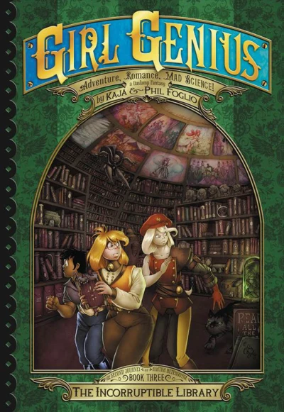 Cover of Book Three: The Incorruptible Library