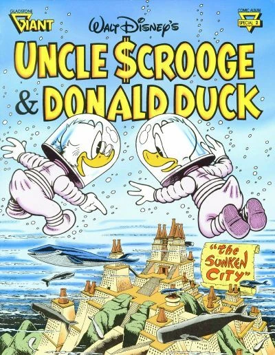 Cover of Uncle Scrooge & Donald Duck - The Sunken City
