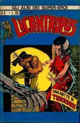 Cover of Licantropus: Una Notte di Terrore