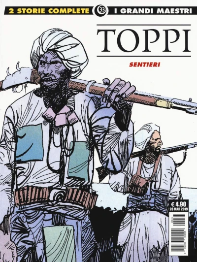 Cover of I grandi maestri 33: Toppi 12: Sentieri