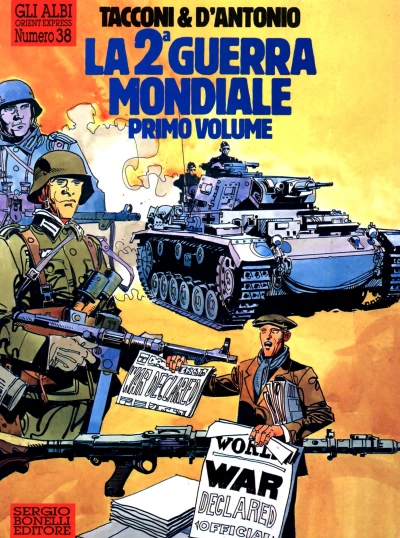 Cover of La 2ª Guerra Mondiale primo volume: Concerto di Varsavia - Il peccatore
