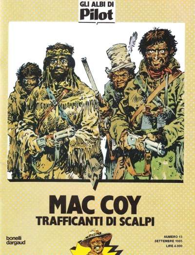 Cover of Mac Coy: Trafficanti di scalpi