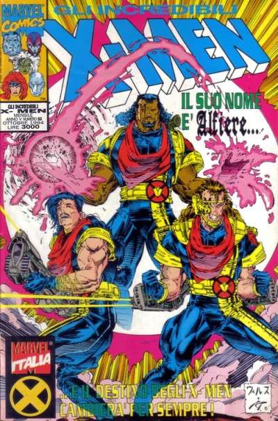 Cover of Il suo nome è Alfiere...e il destino degli X-Men cambierà per sempre