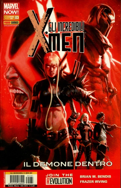 Cover of GLI INCREDIBILI X-MEN 3 MARVEL NOW!