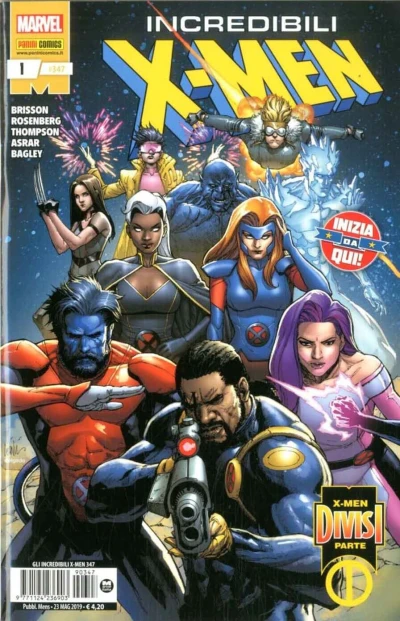 Cover of X-Men Divisi I
