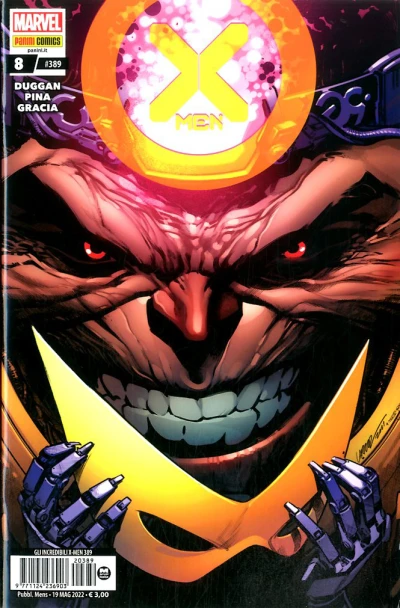 Cover of X-Men 8