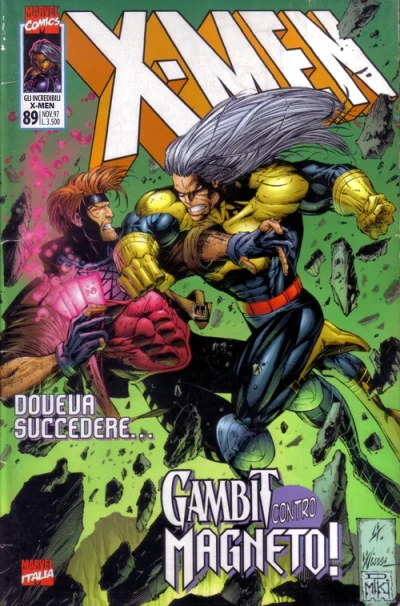 Cover of Gambit contro Magneto