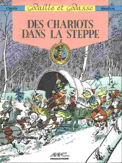 Cover of Des chariots dans la steppe