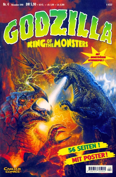 Cover of Ziel: Godzilla Teil Drei; Ziel: Godzilla! Teil 4