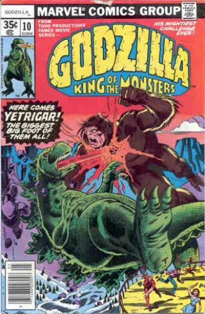 Cover of Godzilla Vs. Yetrigar